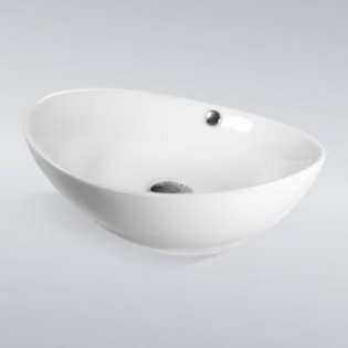 Decor Star CB 004 Bathroom Egg Porcelain Ceramic Vessel Vanity Sink 