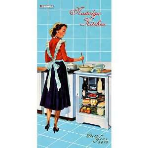   Retro Kitchen Family Planner 2012 Long Poster Calendar: Home & Kitchen