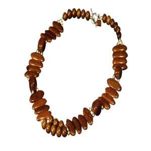  24 in. Exotic Wood Necklace   Madera Collection Style 7CX 