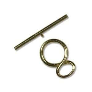  25mm Antique Brass Infinity Toggle Clasp Arts, Crafts 