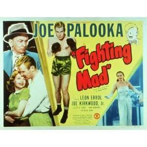Joe Palooka in Fighting Mad   Movie Poster   11 x 17 