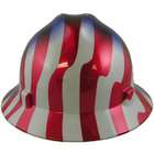 MSA Full Brim American Stars and Stripes Hard Hats