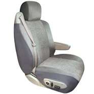 Elegant USA Seat Cover Low Back Grey Microtweed Truck at 