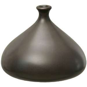 Teco Pottery Dark Brown Kiss Vase:  Home & Kitchen