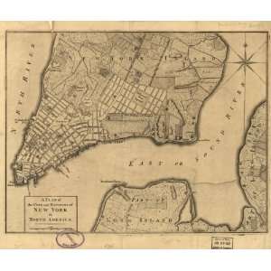  1776 map of Land use, Rural, New York, New York