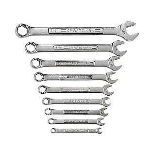 pc. Standard 6 pt. Combination Wrench Set  Craftsman Tools Mechanics 