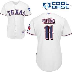  Bengie Molina Texas Rangers Authentic Home Cool Base 