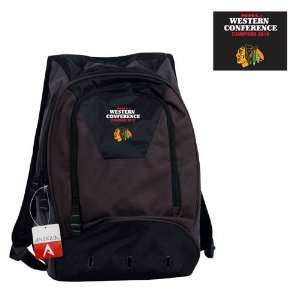  Chicago Blackhawks NHL Active Backpack 10 Western Champs 