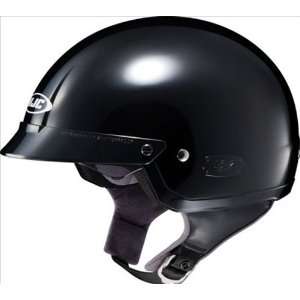   Black Gloss Open Face Motorcycle Helmet IS2 Size X Large: Automotive
