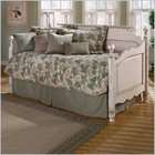 Hillsdale Wilshire Wood Daybed in Antique White with Suspension Deck