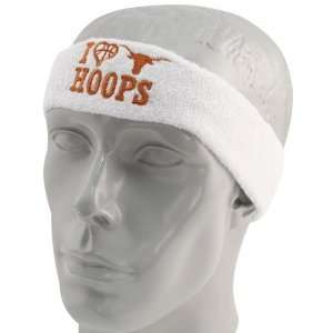  Top of the World Texas Longhorns White I Love Hoops 