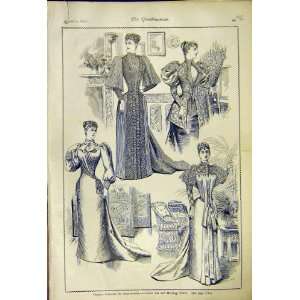  Original Costumes Gentlewomen Ladies Fashion 1892