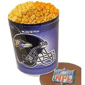 Mothers Day Gift Womens Day Gift   Baltimore Ravens 3 Way Popcorn 