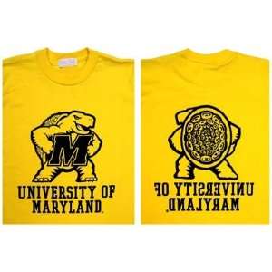  University of Maryland Terrapins Kids T Shirt Sports 