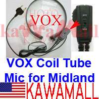 Throat VOX Mic for Midland GXT Radio  