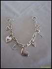 Dainty Silver Heart Charm7.5 Bracelet  Free Gift with