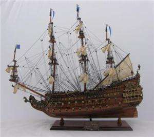   28 TALL SHIP MODEL SAIL BOAT WOODEN NEW HAND MADE NOT A KIT  