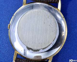 Mens Movado Quartz Wrist Watch Circa 1990s  