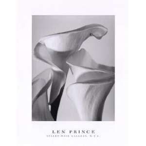  Three Calla Lilies, 1996 by Len Prince 26x34 Kitchen 