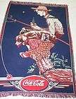 coca cola blanket  