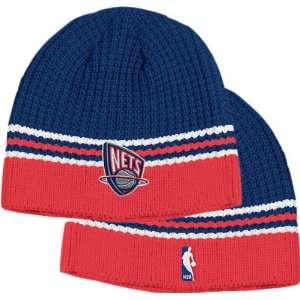  New Jersey Nets Official Team Skully Hat: Sports 