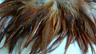 50 STARDUST NATURAL FURNACE SADDLE FEATHERS 5 7  