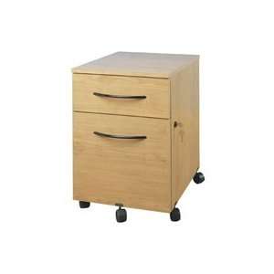  Mobile File Cabinet in Honey Oak by South Shore Office 