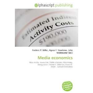  Media economics (9786133942141): Books