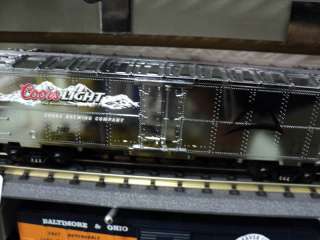 30 78032 MTH Train Coors Light Beer Reefer Car O Scale  