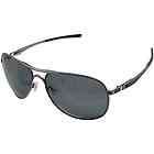 Oakley Plaintiff Polarized Sunglasses   Lead/Gray