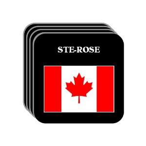  Canada   STE ROSE Set of 4 Mini Mousepad Coasters 