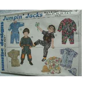  JUMPIN JACKS BOYS & GIRLS JUMPSUITS SIZES 2T, 3T, 4T, 4 