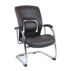  Eurotech Vapor Leather Guest Chair: Office Products