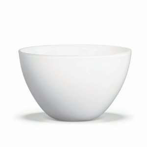  Holmegaard   Cocoon Small Glass Bowl   White: Home 