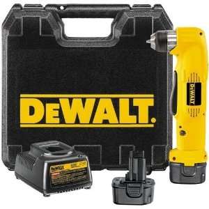   DEWALT DW955K 2R 9.6 Volt Ni Cad 3/8 Inch Cordless Right Angle Drill