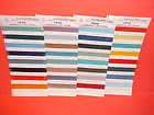 1967 CHEVROLET DODGE FORD TRUCK PAINT CHIPS COLOR CHART