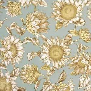   Bel Fiore Toile Robins Egg Fabric By The Yard: Arts, Crafts & Sewing