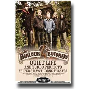   and the Butchers Poster   Concert Flyer   PDX Feb 12