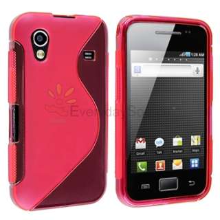   Pink TPU Gel Skin Case Cover For Samsung Galaxy Ace GT S5830  