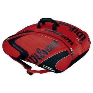  Wilson Eco Pro Tour Red/Black Super Six (Featuring 