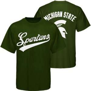    Michigan State Spartans Green Blender T shirt: Sports & Outdoors