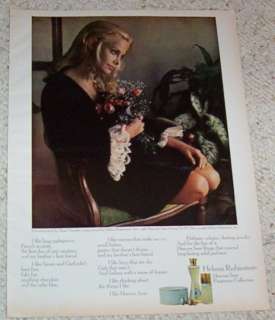 1969 CYBILL SHEPHERD   Heaven Sent Helena Rubinstein AD  