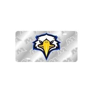  License Plate   LASER COLOR FROST MOREHEAD STATE EAGLE WITH M 