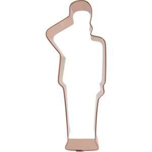  Soldier Cookie Cutter (Saluting)