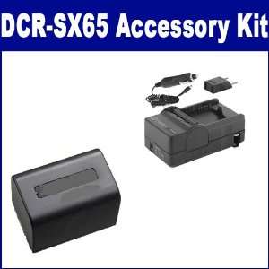  Sony DCR SX65 Camcorder Accessory Kit includes SDM 109 