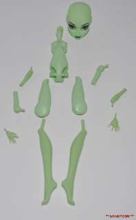 NEW MONSTER HIGH CREATE A MONSTER GREEN WITCH TORSO BODY from Cat 