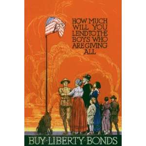  Buy Liberty Bonds   Poster (12x18): Home & Kitchen