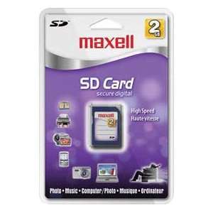  Maxell Secure Digital Card Black 2Gb Bp Low Power 