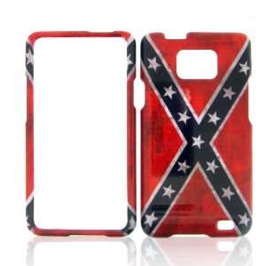 II S2 i9100 i 9100 Red with White Stars US Confederate Army Flag 