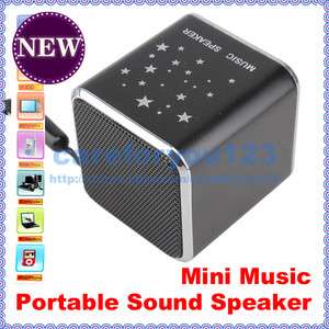 Mini Portable Speaker Audio Amplifier For Laptop  MP4 iPhone GPS 
